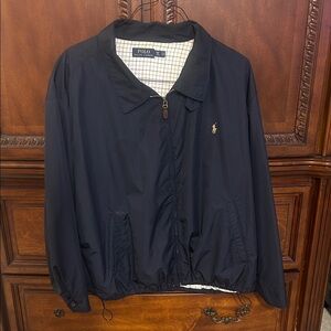 Polo by Ralph Lauren Men's Dark Blue Windbreaker